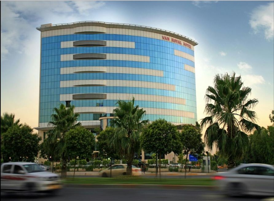 Van Royal Hotel Arbil Eksteriør bilde